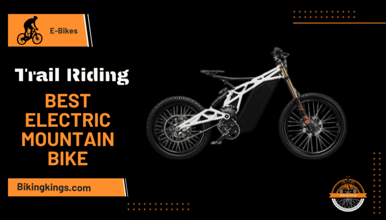 Best Electric Mountain Bike for Trail Riding