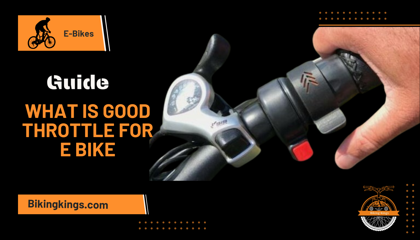 what is good throttle for e bike​